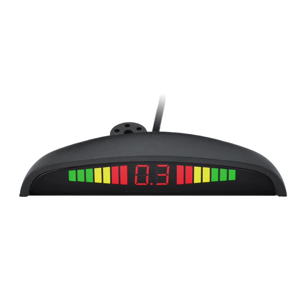 Hot selling car LED Parking Sensor With 4 Sensors Reverse Backup Car Parking Radar Monitor Detector System Backlight Display