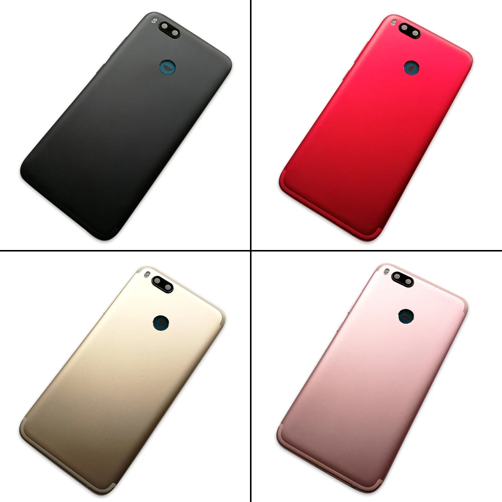Goedkoop Xiao mi mi A1 batterij COVER Achterdeur Terug Behuizing Case Voor 5.5 \