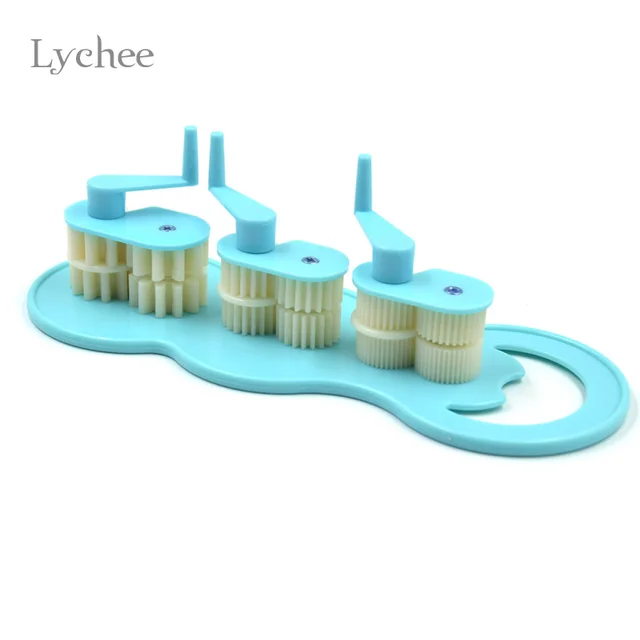 Lychee Art DIY Paper Crafts Tool Quilling Crimper Tool Plastic Quilled