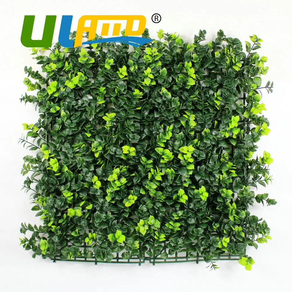 Uland искусственные самшит Коврики 50x50 см/pc поддельные Buxus преграды панелей