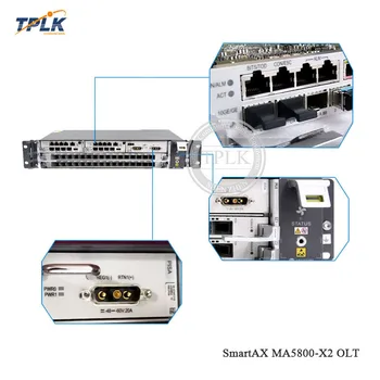 

100% Original new MA5800T-X2 4*10GE FTTH EPON GPON OLT Opitcal Line Terminal OLT Device with 2*MPSC 1*PISB AC+DC power source
