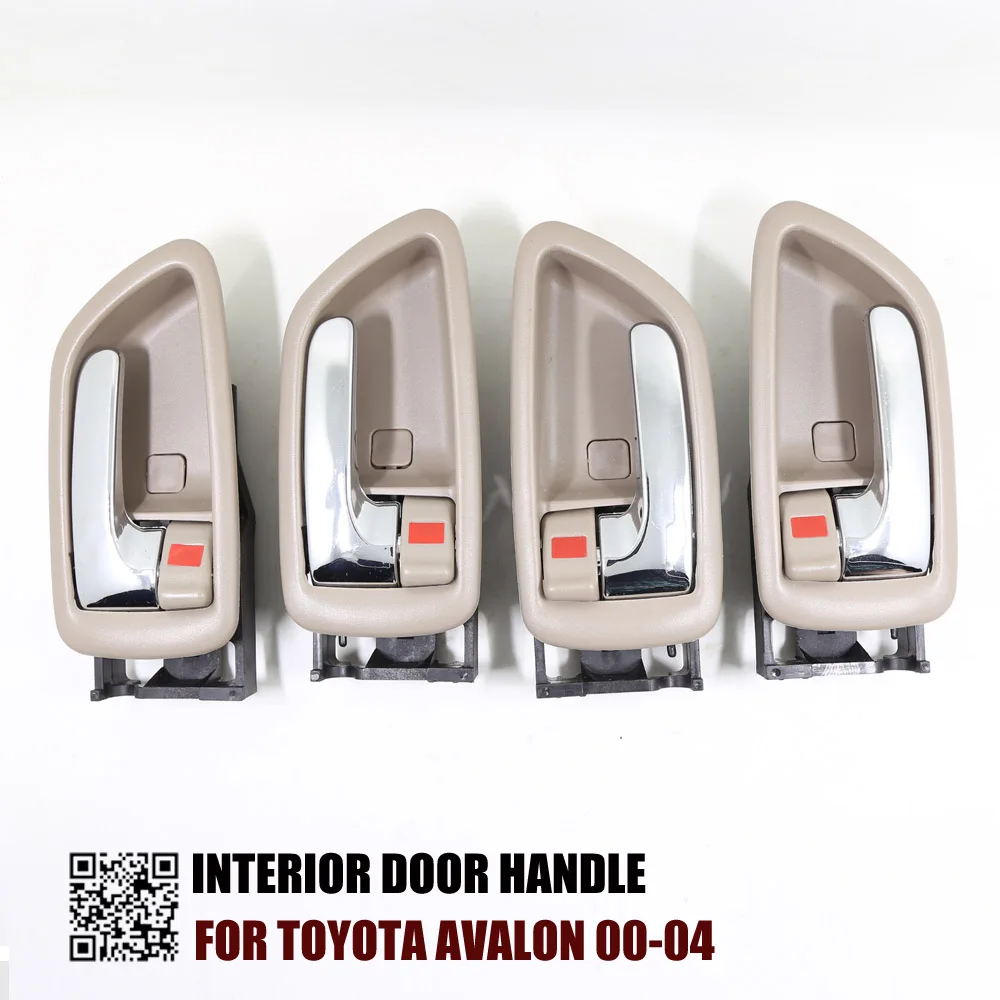 4 шт. один комплект ручек межкомнатных дверей для TOYOTA AVALON RH:69205-AC010 LH:69206-AC010 |