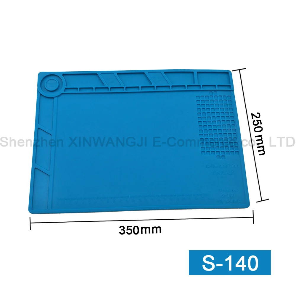 Все виды размер Антистатическая теплоизоляция коврик утолщение силиконовый рабочий коврик Тепловая пушка паяльная станция обслуживание