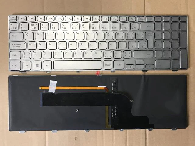 

New keyboard for DELL INSPIRON 15 7537 15-7537 7000 P36F CANADIAN FRENCH/FRENCH/Deutsch German/HEBREW/HUNGARIAN/JAPANESE layout
