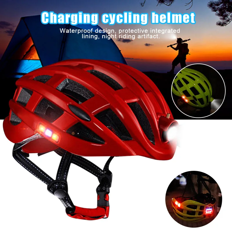 

Smart Bike Helmet with Wireless Turn Signal Light Waterproof Cycling Helmet FI-19ING