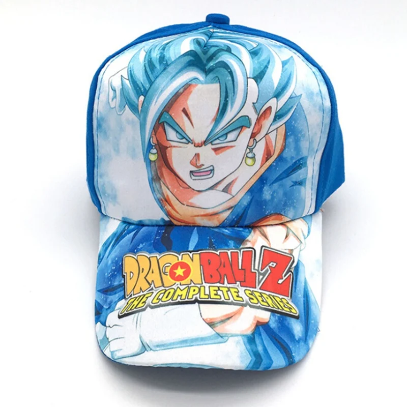 Бейсбол Кепки Сон Гоку Vegetto регулируемая хип-хоп Dragon Ball Snapback Hat Z Супер Saiyan для детей