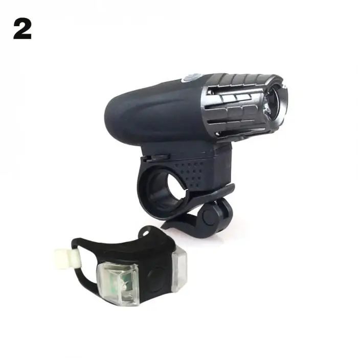 Best Bike LED Lights Kit Waterproof USB Rechargeable Bicycle Headlight Tail Light for Outdoor Cycling 19ing 8