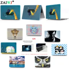 Новинка ZAIWJ сумка для ноутбука чехол для MacBook Air Pro retina 11 12 13 15 для Mac Pro 13,3 15,4 дюймов с сенсорной панелью+ крышка клавиатуры