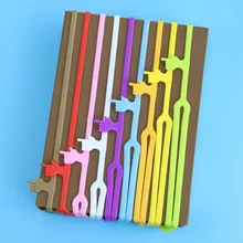 10 шт./лот, лидер продаж, новинка, милая силиконовая закладка для пальцев, цветная Закладка для книг, для офиса, забавный подарок