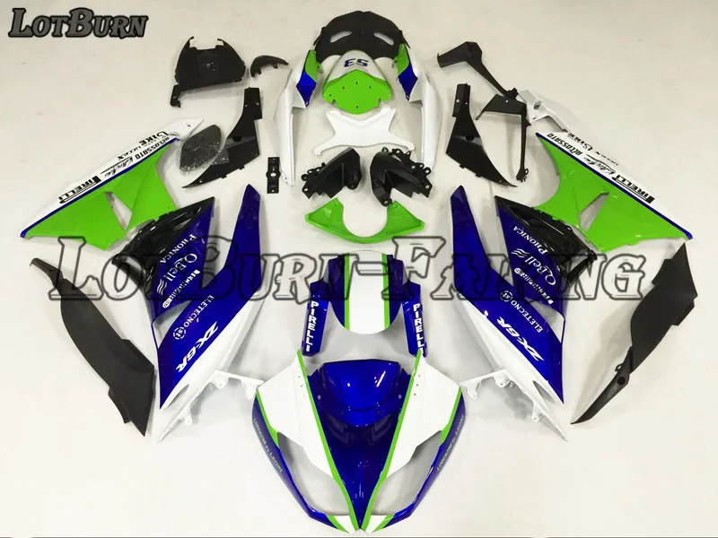 

Plastic Fairing Kit Fit For Kawasaki ZX6R 636 ZX-6R 2009 - 2012 09 - 12 Fairings Set Custom Made Motorcycle Bodywork A677