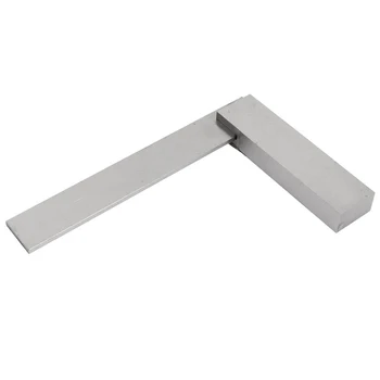 

125mm x 80mm Metal L Shaped 90 Degree Angle Try Square Ruler