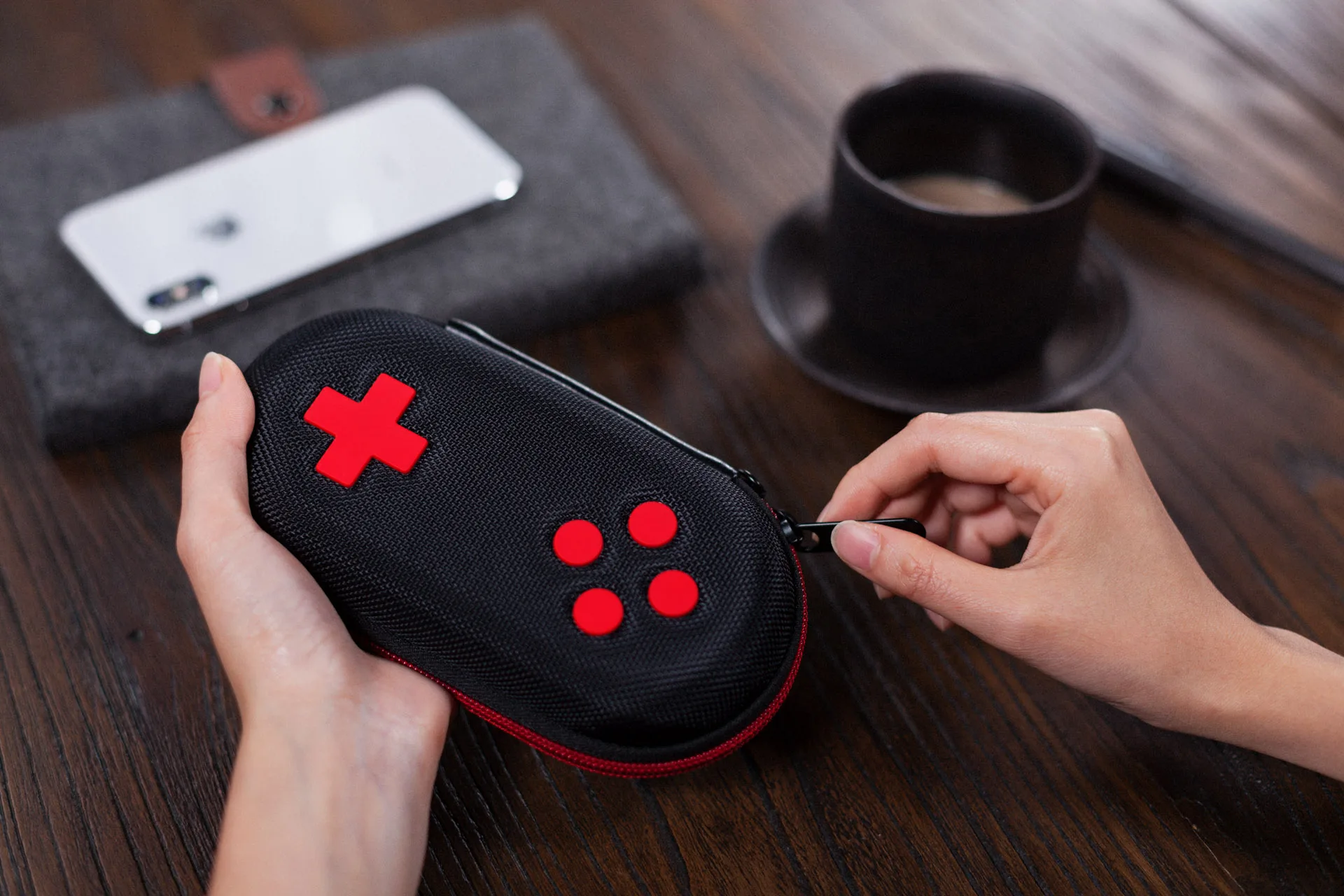 8Bitdo Классическая дверная ручка специальная коробка для хранения водостойкий износостойкий EVA защитный чехол портативный жесткий мешок для хранения