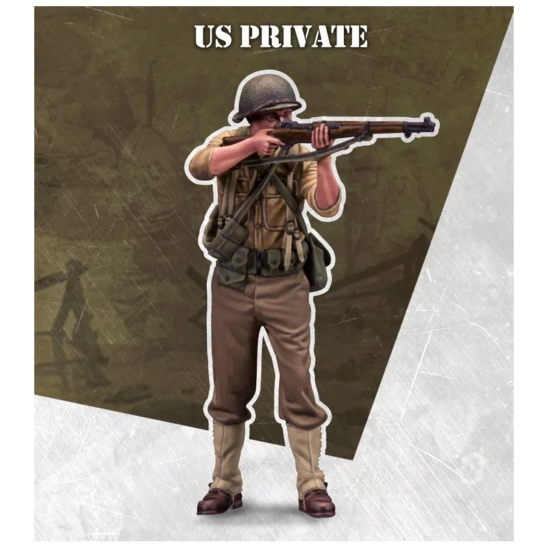 1/35 смоляная фигура Строительный набор США Infantryman | Игрушки и хобби