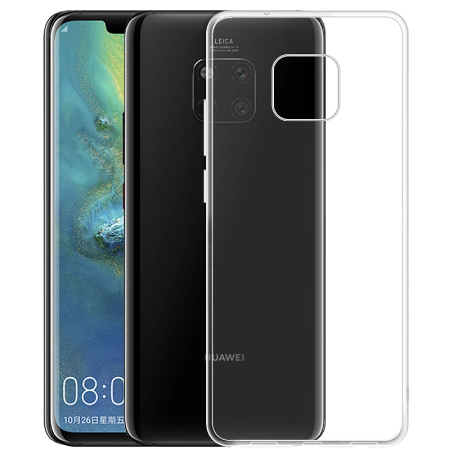 

For Huawei Mate 20 Pro RS Lite TPU Phone Case Silicone Protective Soft Clear Transparent For Mate 20 Lite Mate 20 X Phone case