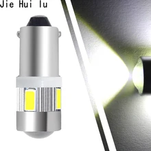 1 шт. T11 T4W BA9S 5630 5730 SMD 6 светодиодный гирлянда для внутреннего купола лампочки Стоянкы Автомобилей Автомобиля светильник двери лампы 12V белого и синего цвета цвет красный, желтый зеленый
