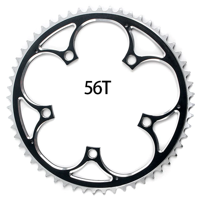 Best Bicycle Sprocket Wheel Bicycle Gear Plate 56T Large Toothed Disc Single-Piece Integrated Sprocket Wheel Bicycle Racing Sprocke 1