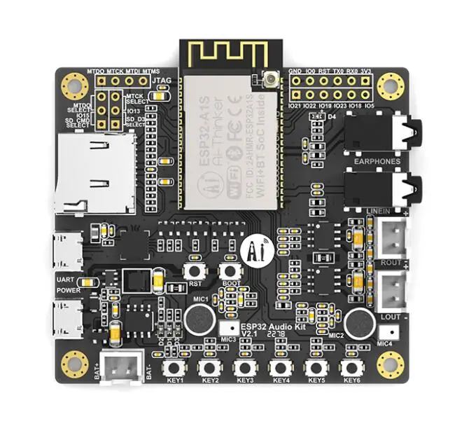 

ESP32-Aduio-Kit WiFi+ Bluetooth module ESP32 serial to WiFi / ESP32-Aduio-Kit audio development board with ESP32-A1S
