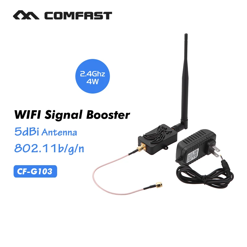 Wi Fi Беспроводной усилитель маршрутизатор 2 4 ГГц сигнала WLAN Вт 4000 МВт 802.11b/g/n с