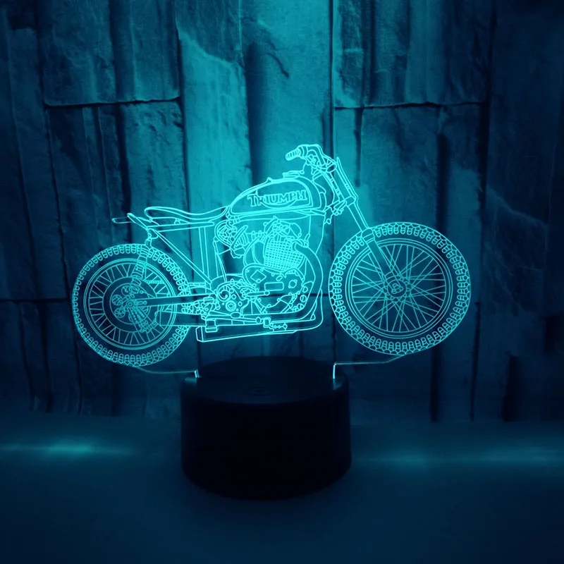 

3D LED Touch Control Night Lights 7 Color USB 3D Lamp for Kids Baby Gift Room Decor