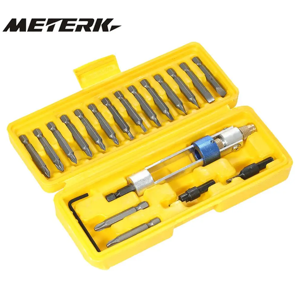 20Pcs Drill Bits High Speed Steel Double Use Hand Tools Set Screwdriver