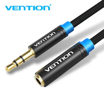 

Vention Headphone Extension Cable 3.5mm Jack Male to Female Aux Cable 3.5 mm Audio Extender Cord For Computer iPhone Amplifier5m