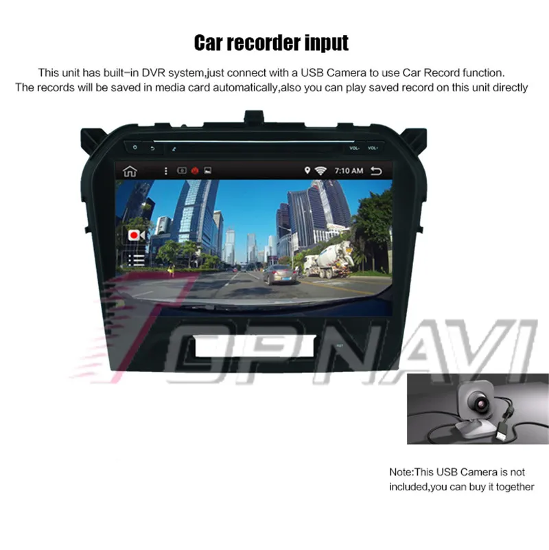 car video registrator For Suzuki Grand Vitara 2015