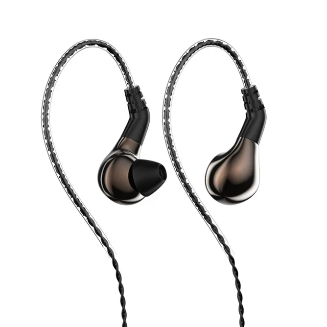 Diafragma de Carbono Fone de Ouvido Novo Blon Driver Dinâmico no Ouvido Fone Alta Fidelidade dj Correndo Destacável Cabo 2pin Bl-03 Bl03 10mm - Image 5