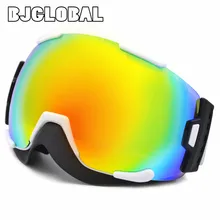 New Ski Eyewear Snow Cycling Goggles Dustproof Anti Fog Skiing Sunglasses Windproof UV400 Protection Outdoor Sports Lens