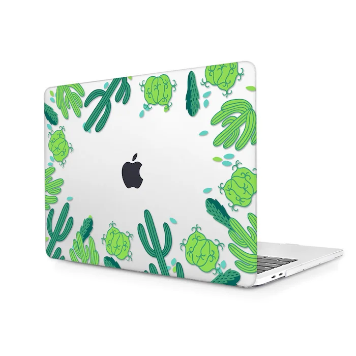 Batianda Твердый чехол с тропическими листьями цветами и кристаллами для Macbook Pro 13 15 Air 11 12 13 дюймов A1932 A1466 - Цвет: J147