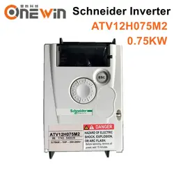 Оригинальный преобразователь частоты Schneider ATV12H075M2 однофазный 220 В 0,75 кВт скоростной драйвер переменного тока
