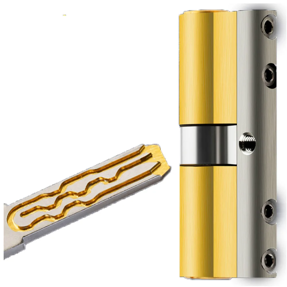 

High Quality Euro Cylinder Barrel Lock Profile Upvc Front Door Security 8 Keys