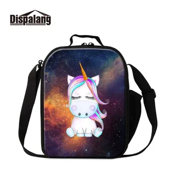 

Dispalang Insulation Lunch Boxes Pretty Cartoon Unicorn Patterns Girls Picnic Thermal Bags Amazing Food Safe Storage Kids Pouch