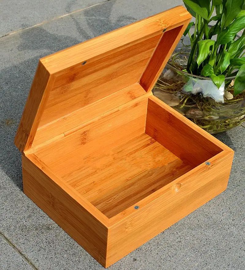 Buy High Quality Bamboo Storage Boxes Case New Home