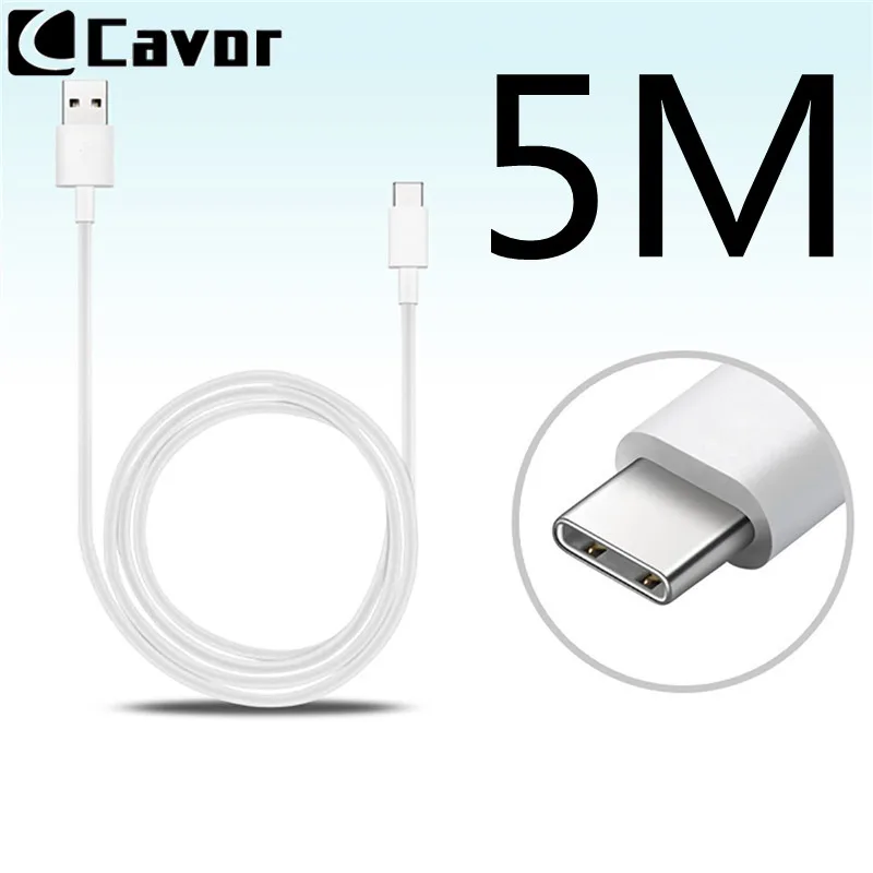 

3 5 Meter 5M Type C Cable for Xiaomi Mi 8 Lite 8 Pro 8 Case USB C Mobile Phone Charger Type-C Charging Chargeur for Xaomi Mi8 SE