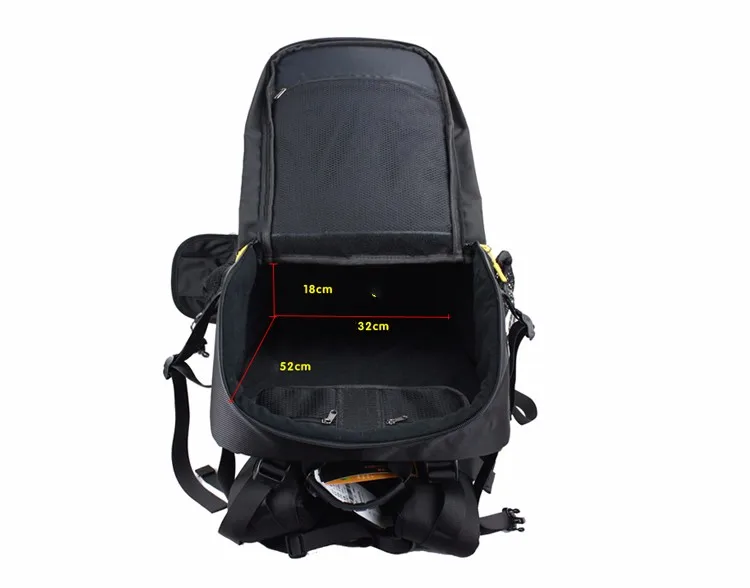 FlyLeaf FL-303D сумка для камеры с двойным плечом сумка для фото большая вместительность для путешествий для мужчин и женщин рюкзак для камеры для ноутбука Цифровая камера