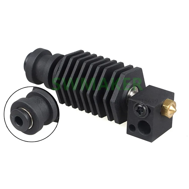 Улучшенный набор Hexagon hotend V6 SWMAKER 0 4 мм/1 75 мм прямая подача в горле для 3D принтера