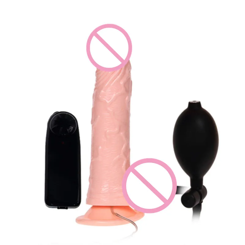 Pump up vibrate dildo Masturbation marathon video