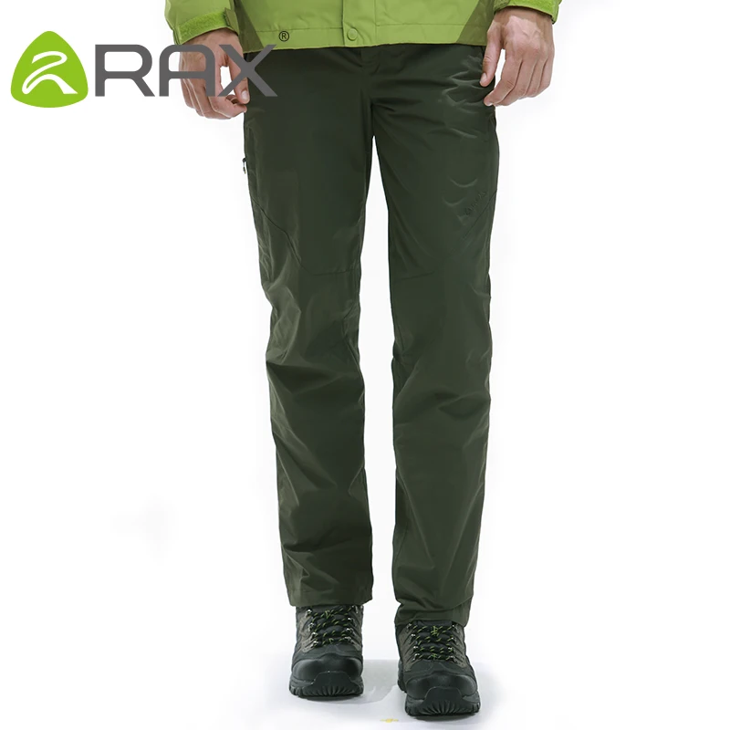 Rax Men Waterproof Hiking Pants Windproof Outdoor Sports Warm Soft Shell Hiking Camping Winter Pants Men 44-4A031 Rax Men Waterproof Hiking Pants Windproof Outdoor Sports Warm Soft Shell Hiking Camping Winter Pants Men 44-4A031