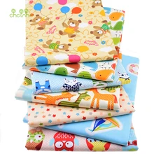 Саржевая хлопковая ткань с принтом для лоскутного шитья/детского постельного белья/платья/юбки, мультяшная Ткань Материал CC107 полуметра