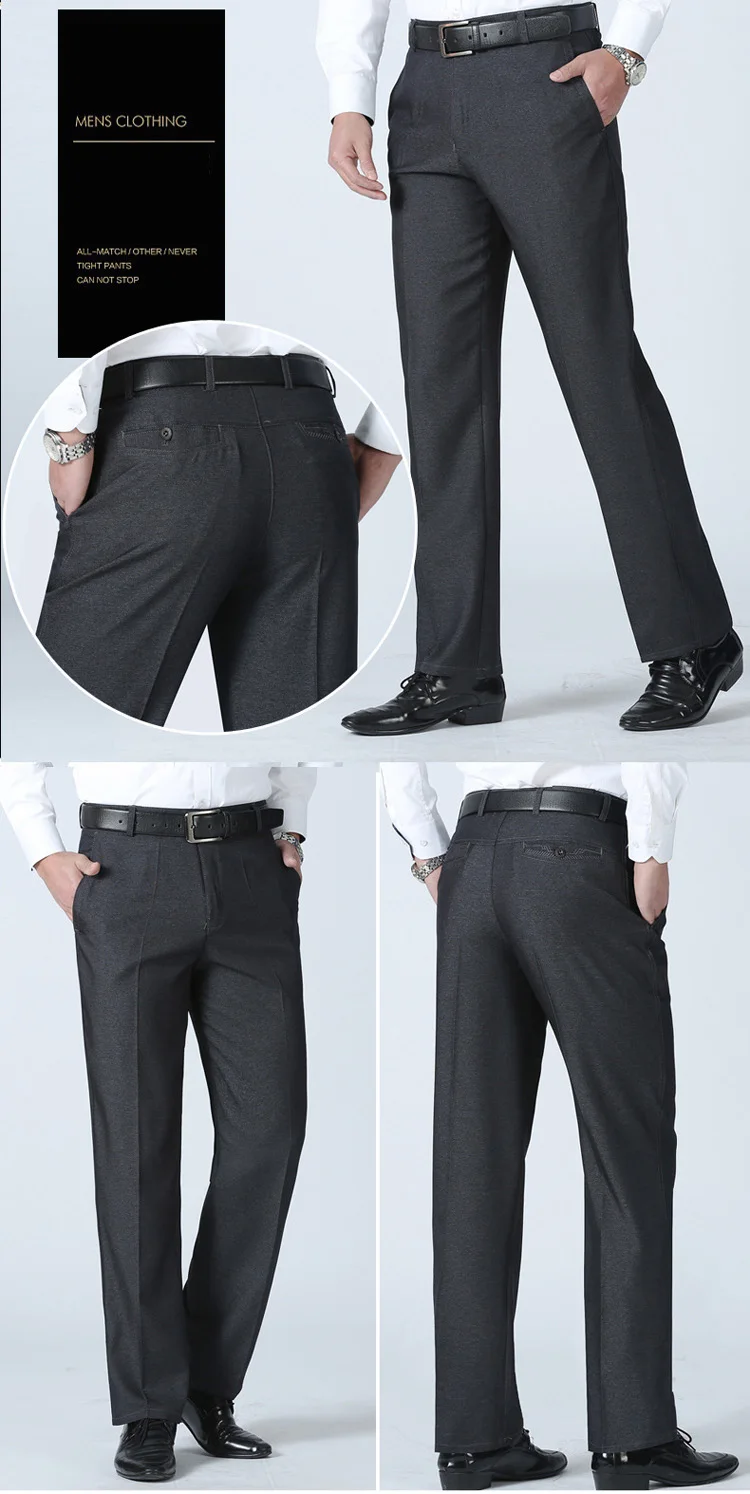 TANG, повседневные Прямые брюки, костюм, брюки для мужчин, Pantalon Hombre, высокое качество, модные летние мужские брюки, Классические деловые брюки