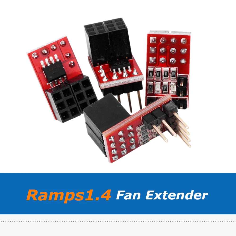 4pcs New Reprap 3D Printer Part RAMPS 1.4 RRD Fan Extender Expansion