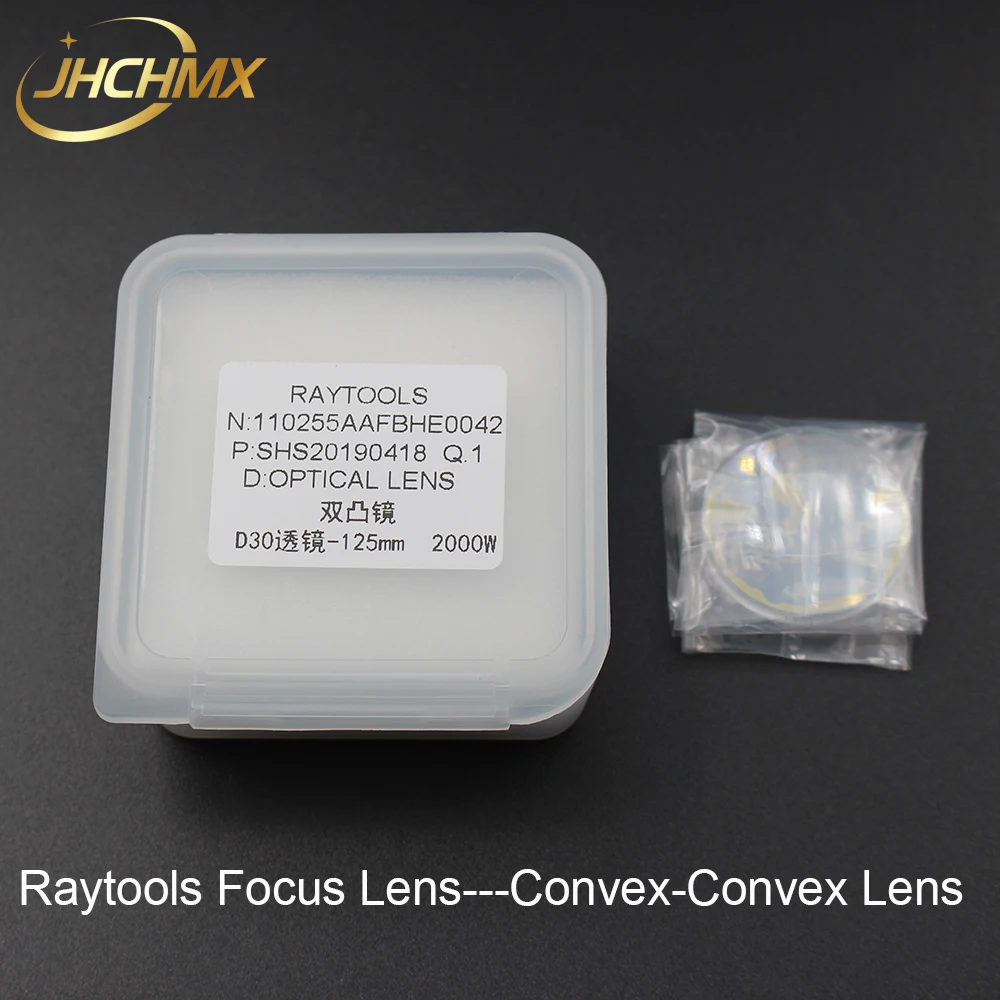 JHCHMX Raytools фокус объектива dia.30 мм FL.125mm 2000 Вт для Raytools BT240/BT240S/BM109/BM111 волоконная Лазерная режущая головка