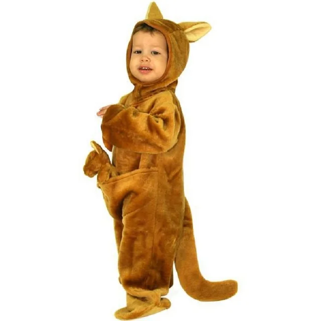 Fashion New Baby Kids Unisex Kangaroo Cosplay Costume Jumpsuit For