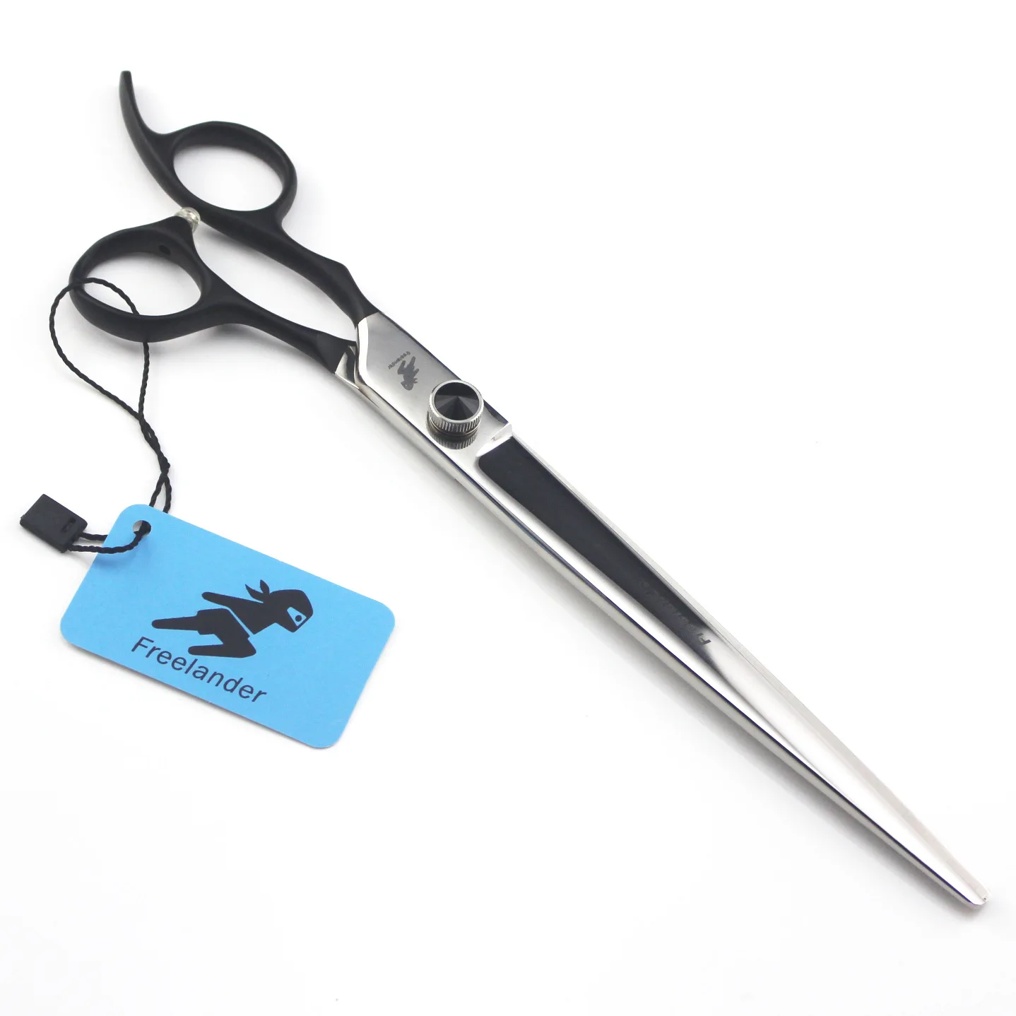 8.5 inch professional Pet animal cutting Scissors for dog hair cutting straight left hand High-grade gemstone shears pet scissor