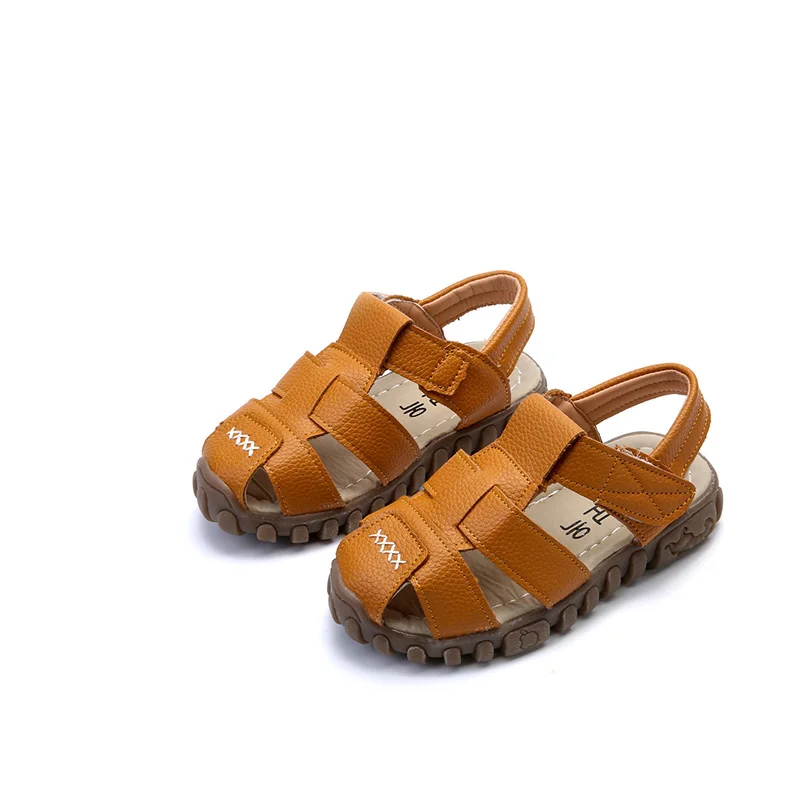 

2017 new summer gladiator sandals davidyue brand kids girls boys children sandals sand flat baby shoes