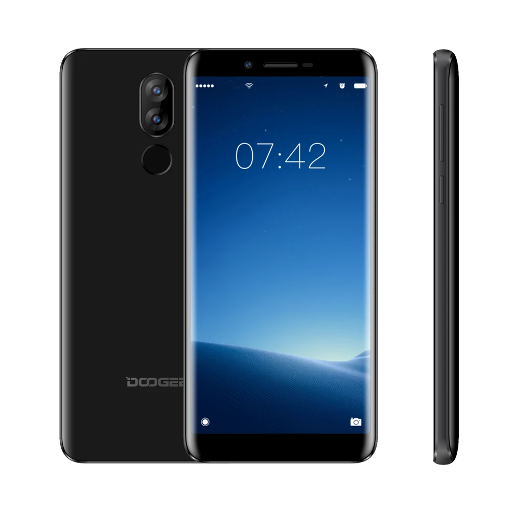 DOOGEE X60L 3300 мА/ч 4G LTE 5 дюймов 18: 9HD Экран смартфон 13 + 8 Мп камера 2 ГБ 16 мобильный