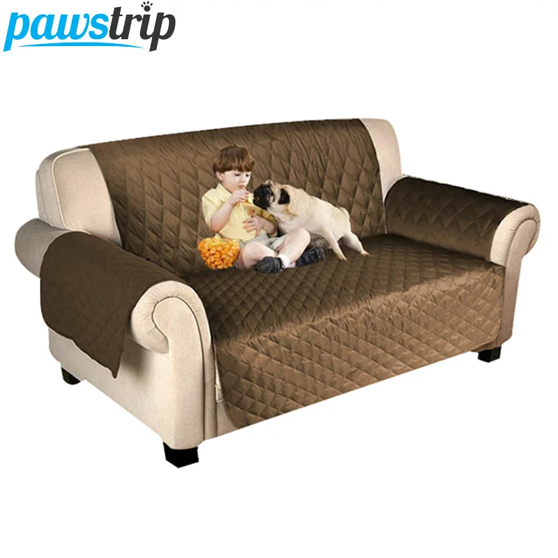 Us 19 58 20 Off Pawstrip 7 Colors Pet Sofa Cover Dog Bed Furniture Protector With Elastic Strap Waterproof Mats 1 2 3 Seat In
