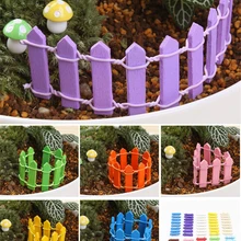 10 шт. Деревянный мини небольшой забор миниатюрный Сказочный Сад стеклянный террариум завод филиал палинги DIY Palisade бонсай украшения