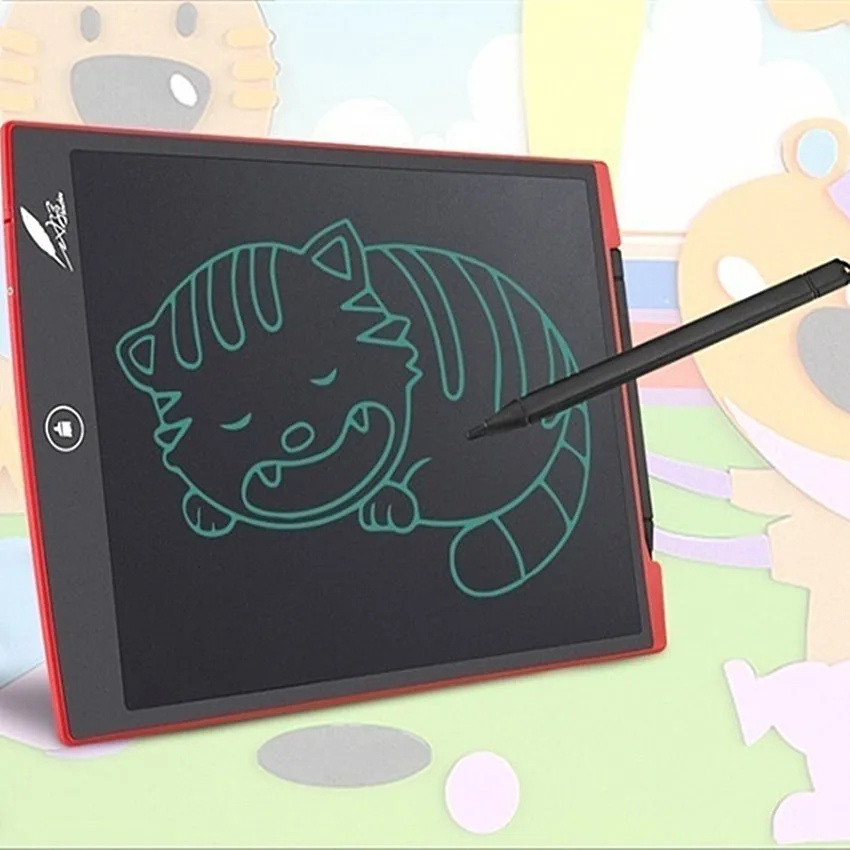 

12 Inch LCD Handwriting Pads Writing Tablet Ultra-thin Board Drawing Toy Digital Drawing Tablet Toy Portable Electronic Board