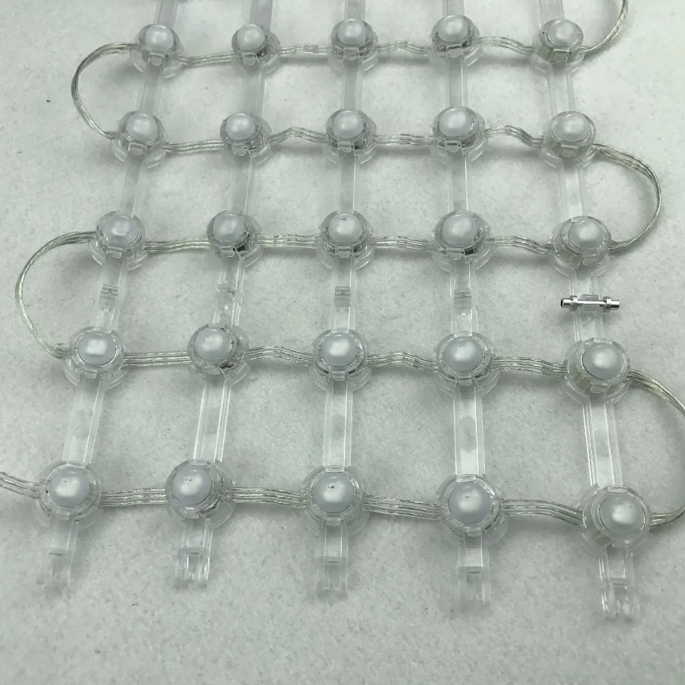 55 мм pitch DC5V WS2811 IC диаметр 20 светодиодная матрица пикселей Класс IP68 Размер: 24 * 12 (126